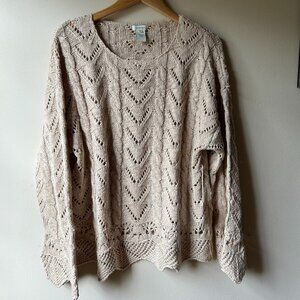 Sundance Catalog Cotton Sweater